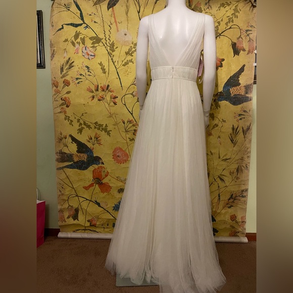 Anthropologie x Jenny Yoo Sarita Dress, Ivory - Picture 17 of 17